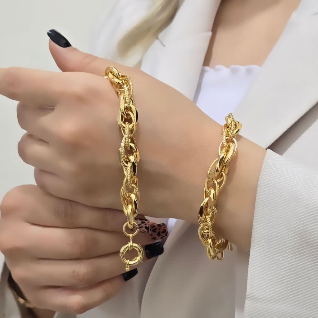 دستبند سیتی گلد کد 2412 - خرید آنلاین از گالری آداس